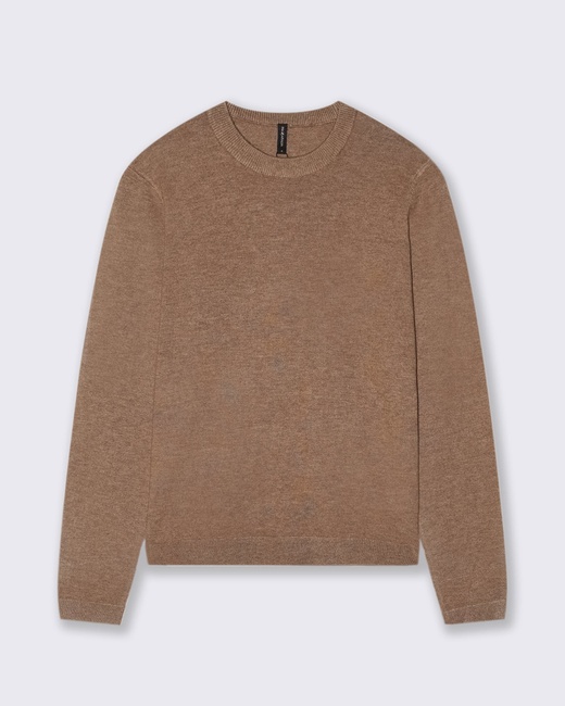 Фото ракурс 3 - Жіночий коричневий джемпер Piazza Italia артикул 55863 CAMEL FW2025