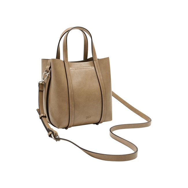 Женская коричневая сумка Parfois артикул 233515 _TU FW2025 Фото ракурс 4 - Женская коричневая сумка Parfois артикул 233515 _TU FW2025