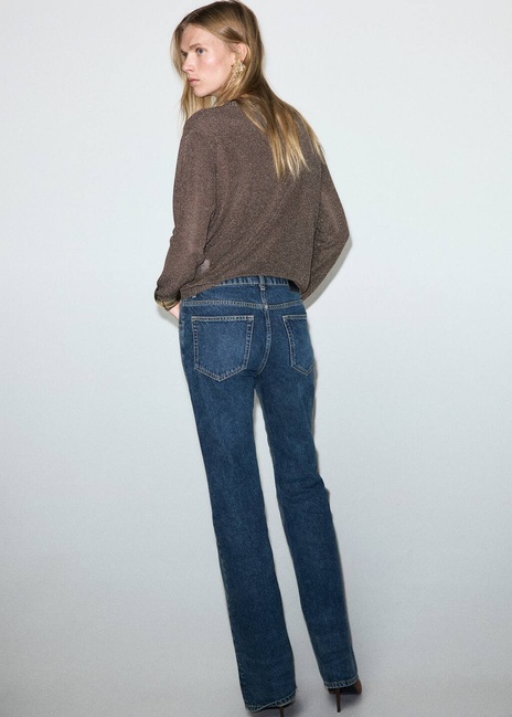 Фото ракурс 2 - Женский коричневый джемпер Mango артикул 17009121 32 1 season