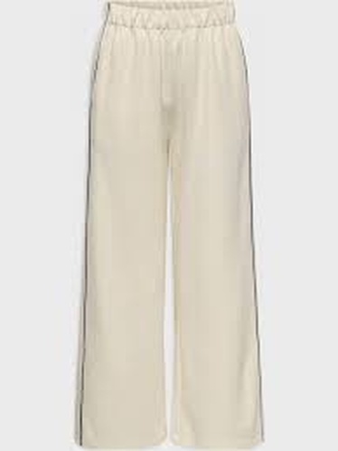 Фото ракурс 1 - Женские молочные штаны Only артикул 15352831 Egret FW2025