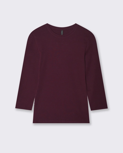 Женский бордовый реглан Piazza Italia артикул 62288 Bordeaux FW2025 Фото ракурс 1 - Женский бордовый реглан Piazza Italia артикул 62288 Bordeaux FW2025