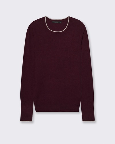 Фото ракурс 1 - Жіночий бордовий джемпер Piazza Italia артикул 55874 Bordeaux FW2025