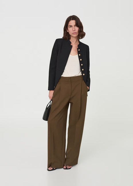 Фото ракурс 3 - Женский черный жакет Mango артикул 17946362 99 1 season