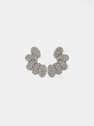 Фото ракурс 1 - Жіночі срібні сережки Parfois артикул 223281 _SV FW2025