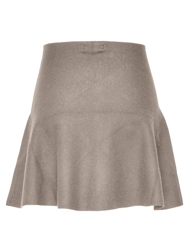 Фото ракурс 2 - Женская бежевая юбка Only артикул 15357494 FUNGI FW2025