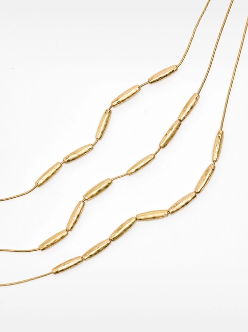 Фото ракурс 2 - Женское золотое ожерелье Parfois артикул 233355 _GD SS2025