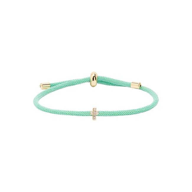 Женский зеленый браслет Parfois артикул 229927 _GN FW2025 Фото ракурс 1 - Женский зеленый браслет Parfois артикул 229927 _GN FW2025