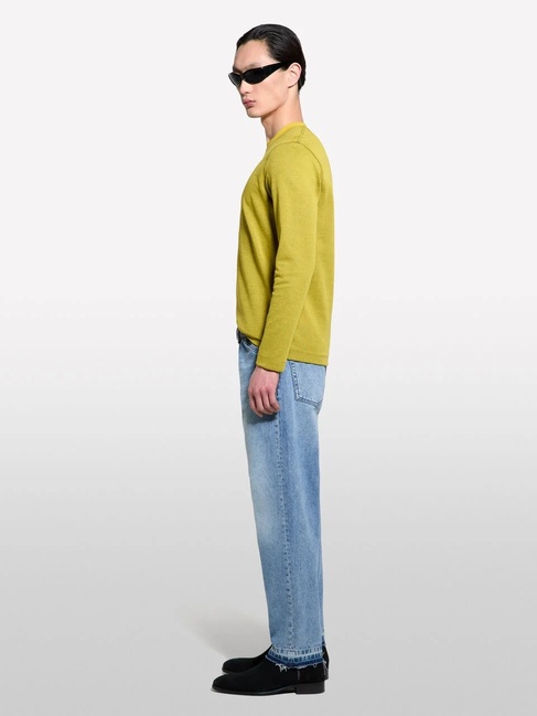 Чоловічі сині джинси Sisley артикул 4YRZSE02Q 902 25P Фото ракурс 4 - Чоловічі сині джинси Sisley артикул 4YRZSE02Q 902 25P