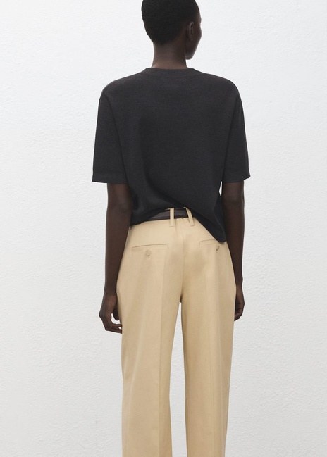 Женский серый джемпер Mango артикул 27051192 94 2 season Фото ракурс 2 - Женский серый джемпер Mango артикул 27051192 94 2 season