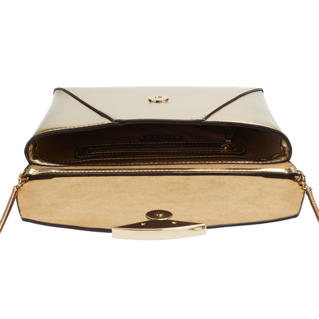 Фото ракурс 3 - Женская золотая сумка Parfois артикул 193951 _GD SS2025