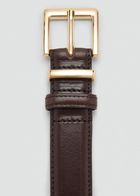 Женский коричневый ремень Mango артикул 17055993 32 1 season Фото ракурс 2 - Женский коричневый ремень Mango артикул 17055993 32 1 season