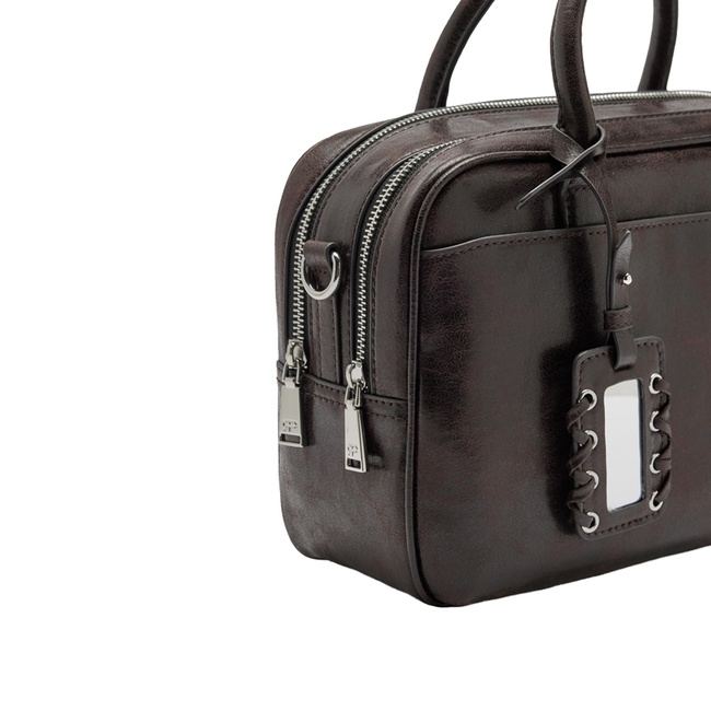 Фото ракурс 3 - Женская коричневая сумка Parfois артикул 239717 _BN FW2025