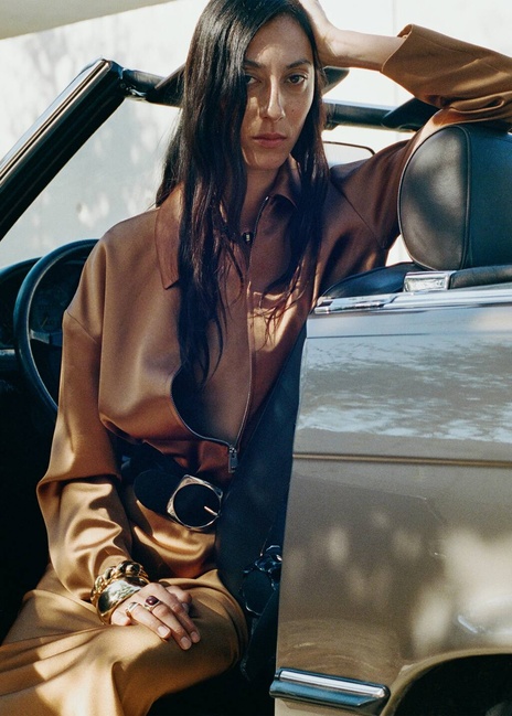 Фото ракурс 7 - Жіночий коричневий жакет Mango артикул 17084447 CG 1 season