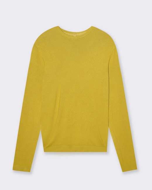 Жіночий жовтий джемпер Piazza Italia артикул 32339 light mustard FW2025 Фото ракурс 1 - Жіночий жовтий джемпер Piazza Italia артикул 32339 light mustard FW2025