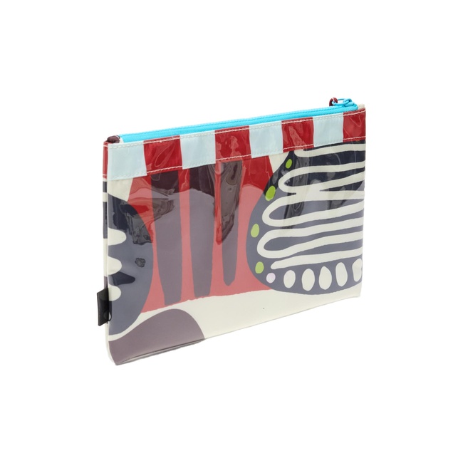 Фото ракурс 2 - Женский красный кошелёк Parfois артикул 233758 _RD FW2025