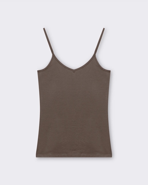 Женская зеленая майка Piazza Italia артикул 32206 SAGE GREEN SS2025 Фото ракурс 1 - Женская зеленая майка Piazza Italia артикул 32206 SAGE GREEN SS2025