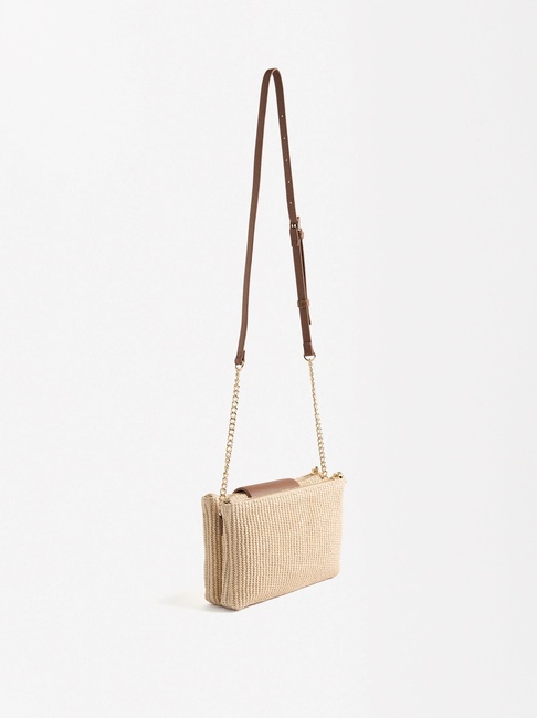 Жіноча бежева сумка Parfois артикул 230449 NCS FW2025 Фото ракурс 2 - Жіноча бежева сумка Parfois артикул 230449 NCS FW2025