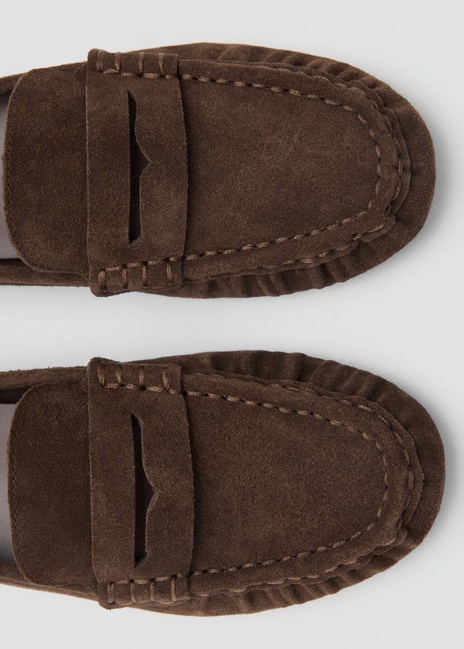 Женские коричневые туфли Mango артикул 17084429 32 1 season Фото ракурс 4 - Женские коричневые туфли Mango артикул 17084429 32 1 season