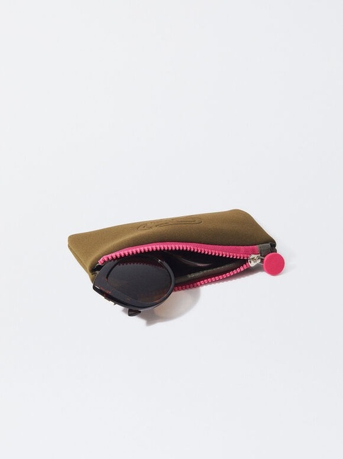 Фото ракурс 4 - Жіночі коричневі окуляри Parfois артикул 2115851 BNU SS2025