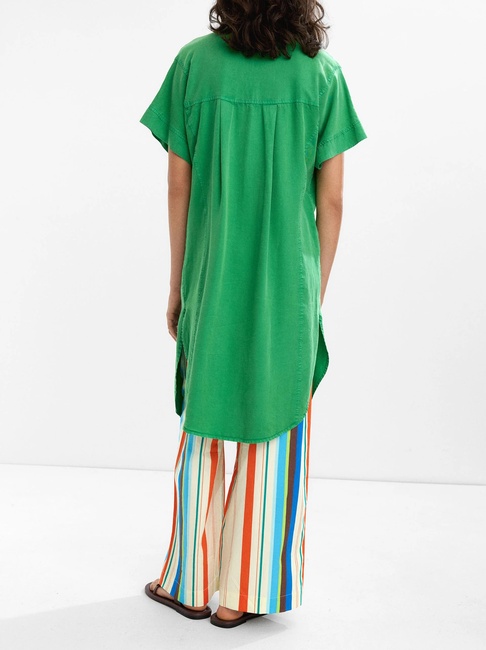 Жіноча зелена сукня Parfois артикул 234100 _GN FW2025 Фото ракурс 2 - Жіноча зелена сукня Parfois артикул 234100 _GN FW2025