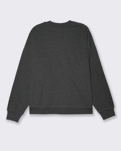 Фото ракурс 2 - Жіночий сірий світшот Piazza Italia артикул 62687 Antracite melange FW2025