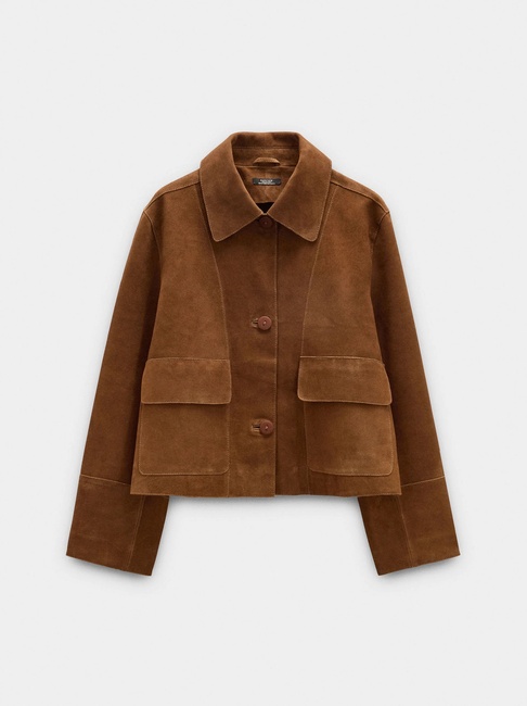 Фото ракурс 5 - Жіноча коричнева куртка Parfois артикул 237943 _BN FW2025