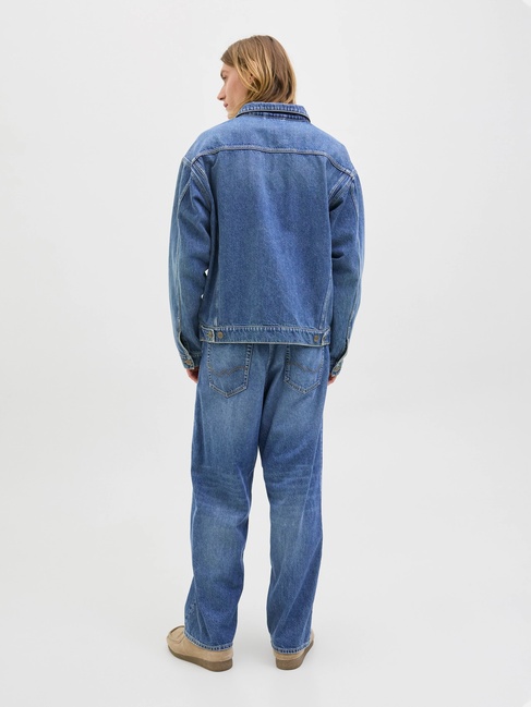 Мужские синие джинсы Jack & Jones артикул 12278101 Blue denim FW2025 Фото ракурс 2 - Мужские синие джинсы Jack & Jones артикул 12278101 Blue denim FW2025