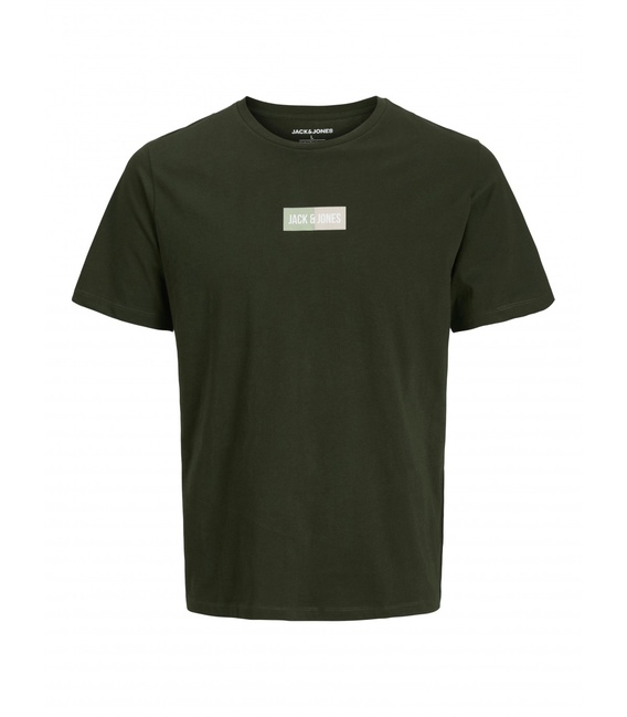 Мужская зеленая футболка Jack & Jones артикул 12278509 Duffel Bag SS2026 Фото ракурс 4 - Мужская зеленая футболка Jack & Jones артикул 12278509 Duffel Bag SS2026