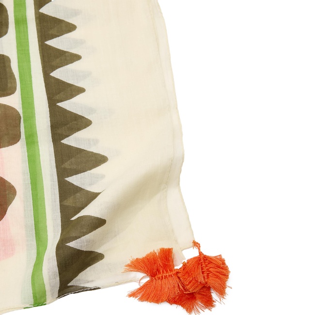 Женский розовый шарф Parfois артикул 237579 _BM FW2025 Фото ракурс 2 - Женский розовый шарф Parfois артикул 237579 _BM FW2025