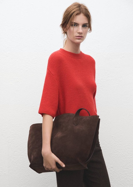 Жіночий червоний джемпер Mango артикул 27011311 70 2 season Фото ракурс 1 - Жіночий червоний джемпер Mango артикул 27011311 70 2 season