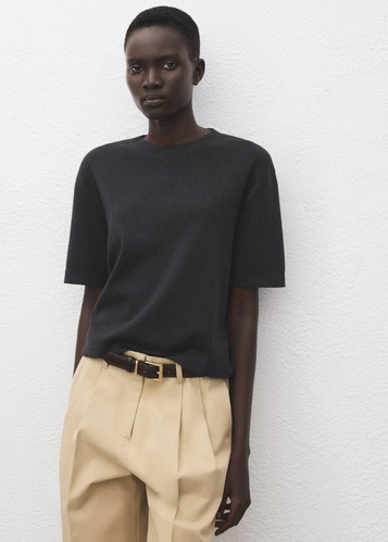 Фото ракурс 1 - Женский серый джемпер Mango артикул 27051192 94 2 season