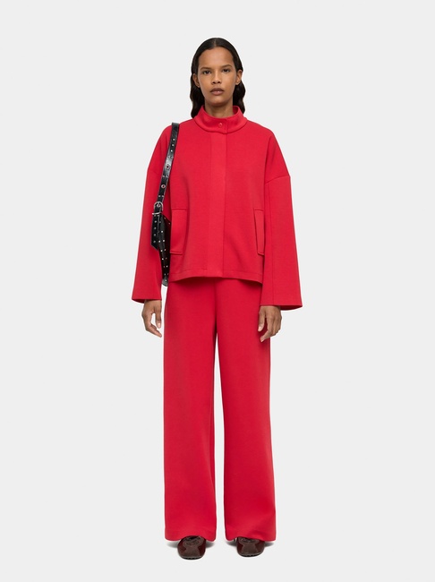 Женские красные штаны Parfois артикул 238308 _RD FW2025 Фото ракурс 3 - Женские красные штаны Parfois артикул 238308 _RD FW2025