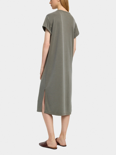 Фото ракурс 2 - Жіноча зелена сукня Parfois артикул 241339 _KK FW2025