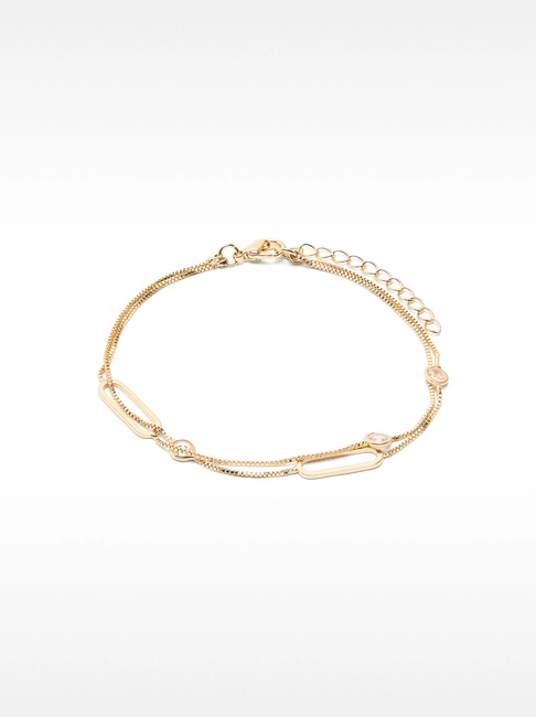 Жіночий золотий браслет Parfois артикул 233942 _GD FW2025 Фото ракурс 1 - Жіночий золотий браслет Parfois артикул 233942 _GD FW2025