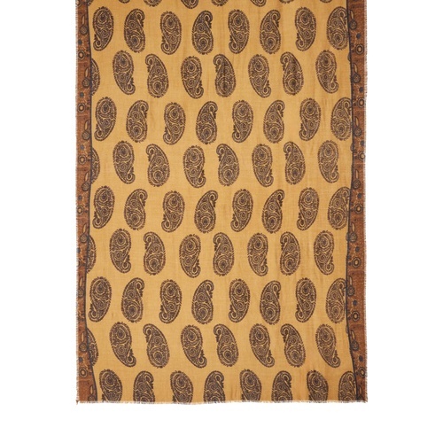 Фото ракурс 2 - Женский желтый шарф Parfois артикул 242194 _YL SS2026