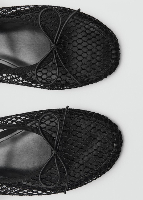 Фото ракурс 5 - Жіночі чорні туфлі Mango артикул 87014069 99 8 season