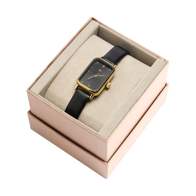 Фото ракурс 4 - Жіночий чорний годинник Parfois артикул 240297 _BK FW2025