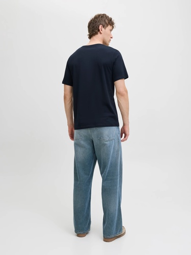 Фото ракурс 2 - Чоловіча синя футболка Jack & Jones артикул 12279100 Sky Captain FW2025