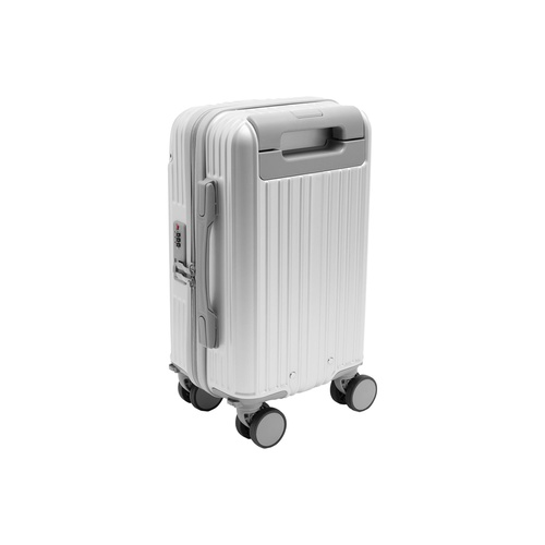 Фото ракурс 2 - Женский серебряный чемодан Parfois артикул 241291 _SV FW2025