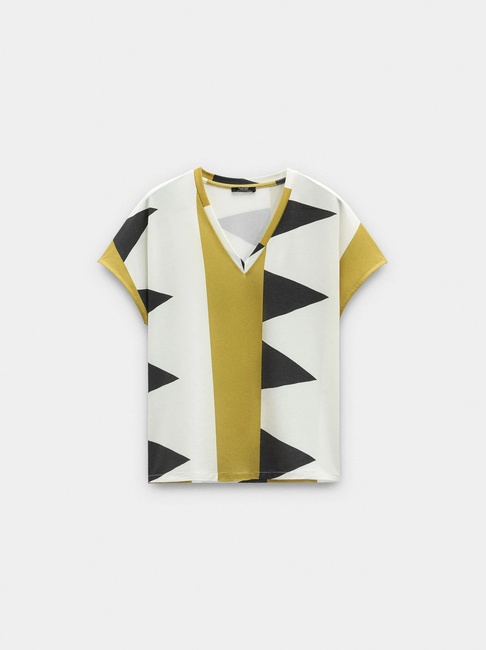 Фото ракурс 4 - Жіноча різнокольорова блузка Parfois артикул 240931 _BM FW2025