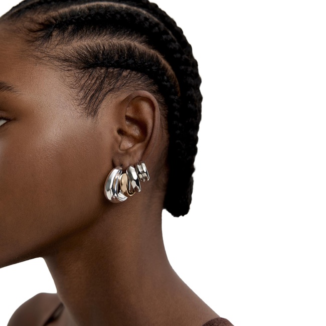 Женские разноцветные серьги Parfois артикул 237556 _MM FW2025 Фото ракурс 3 - Женские разноцветные серьги Parfois артикул 237556 _MM FW2025