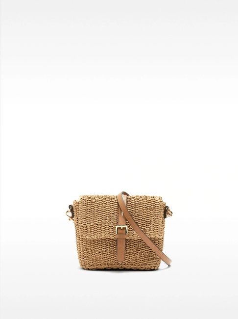 Жіноча бежева сумка Parfois артикул 229869 NCM FW2025 Фото ракурс 1 - Жіноча бежева сумка Parfois артикул 229869 NCM FW2025