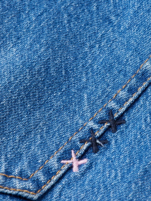 Фото ракурс 6 - Жіночі сині джинси SCOTCH & SODA артикул ULM00768F V439 FW2025