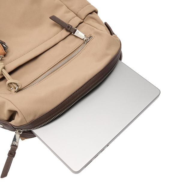 Фото ракурс 4 - Женский коричневый рюкзак Parfois артикул 241473 _TU FW2025