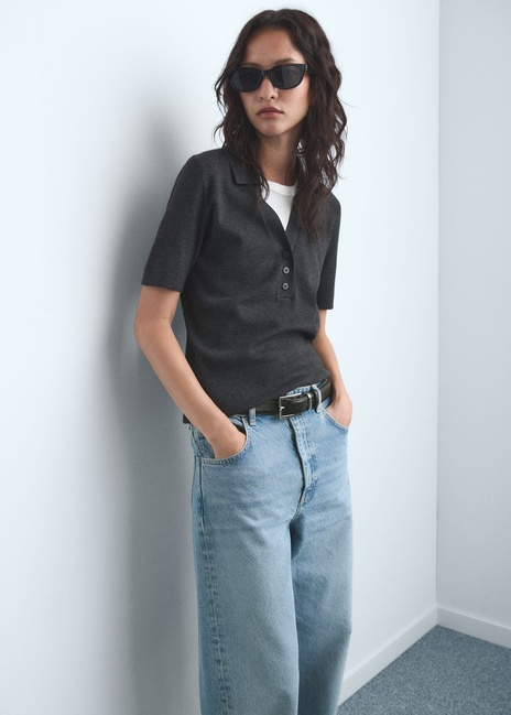 Фото ракурс 4 - Жіночі сині джинси Mango артикул 17074445 TM 1 season