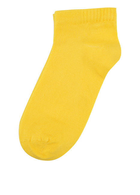 Женские желтые носки EQUILIBRI артикул W711 001 000 Yellow No season Фото ракурс 1 - Женские желтые носки EQUILIBRI артикул W711 001 000 Yellow No season