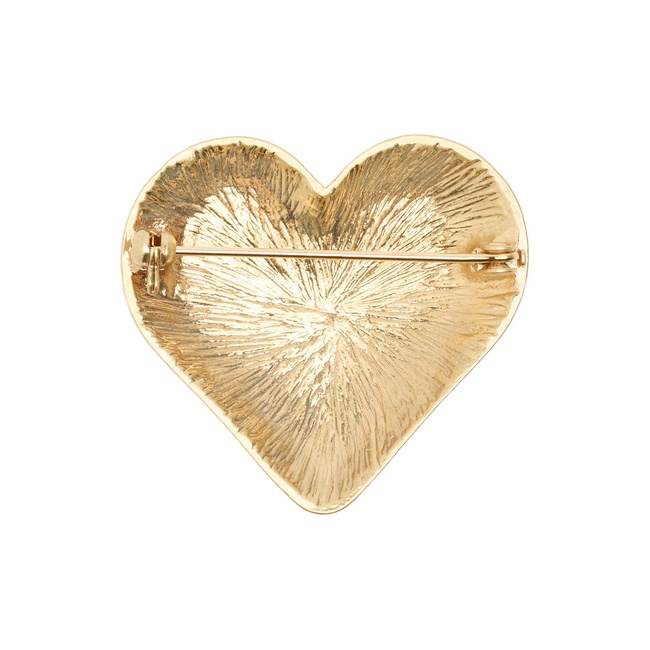 Фото ракурс 3 - Жіноча золота брошка Parfois артикул 234412 _GD FW2025