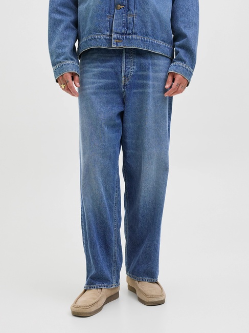 Мужские синие джинсы Jack & Jones артикул 12278101 Blue denim FW2025 Фото ракурс 1 - Мужские синие джинсы Jack & Jones артикул 12278101 Blue denim FW2025