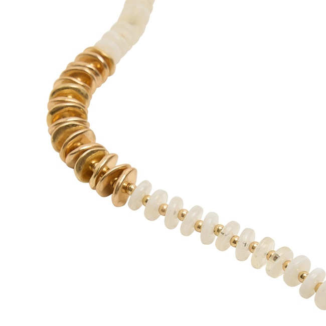 Фото ракурс 2 - Жіноче золотe намисто Parfois артикул 235107 _WT FW2025