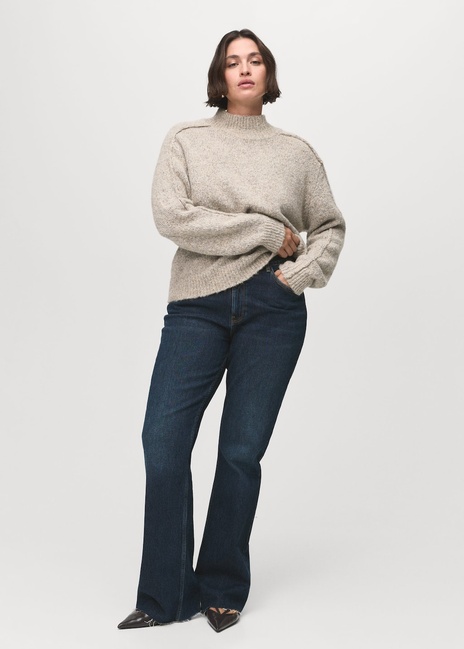 Фото ракурс 5 - Женские синие джинсы Mango артикул 17015821 TO 1 season